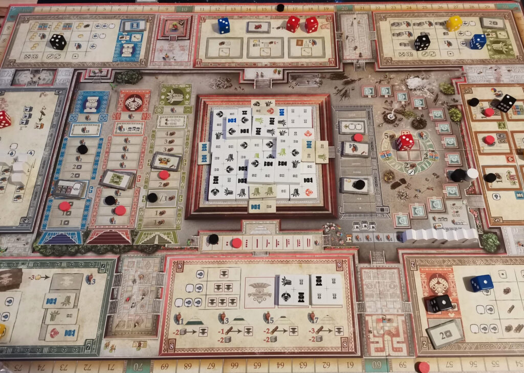 A game of teotihuacan in action