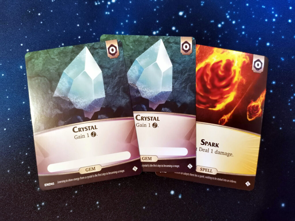 gem and spell cards