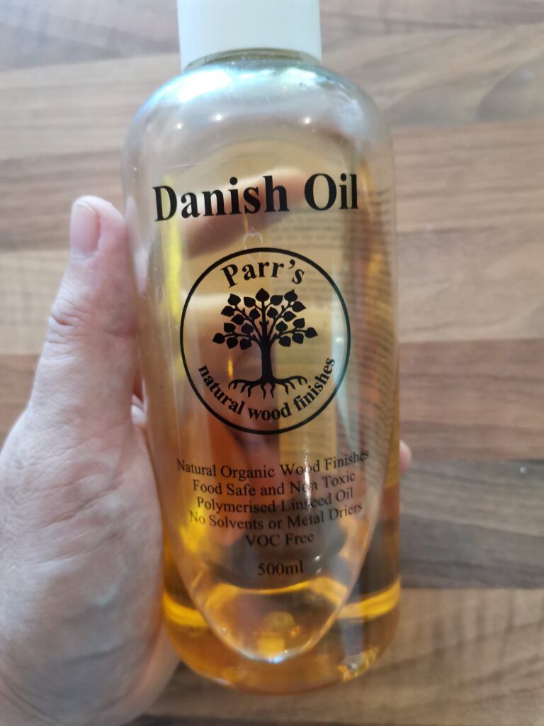 danish oil bottle