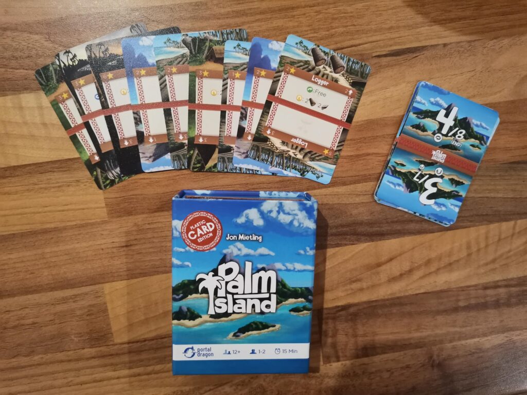 Palm Island box contents