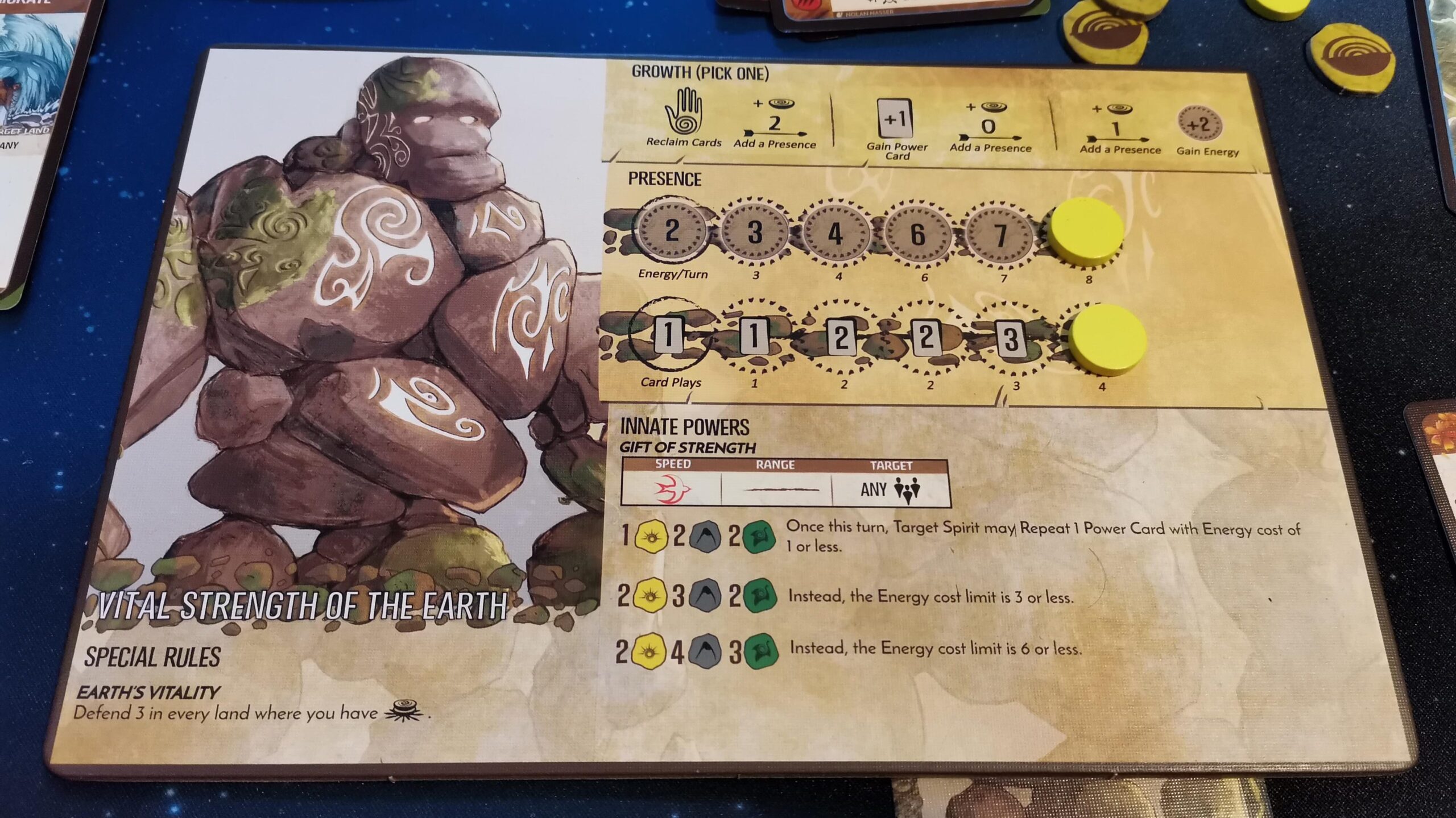 spirit island player board