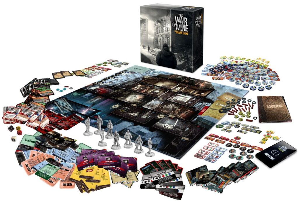 this war of mine board game contents