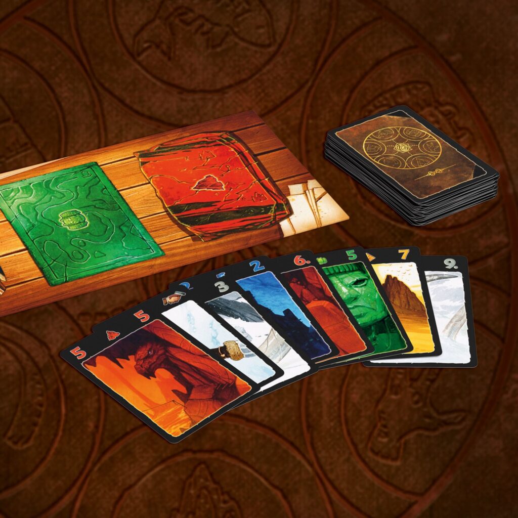 lost cities cards and board