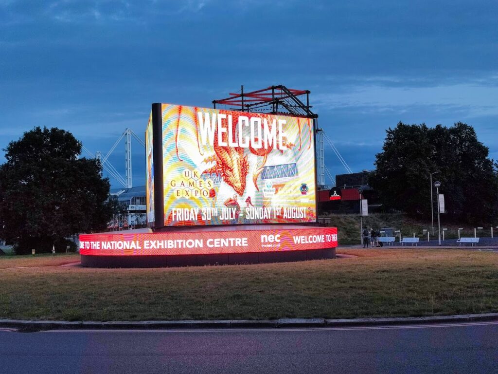 uk games expo billboard