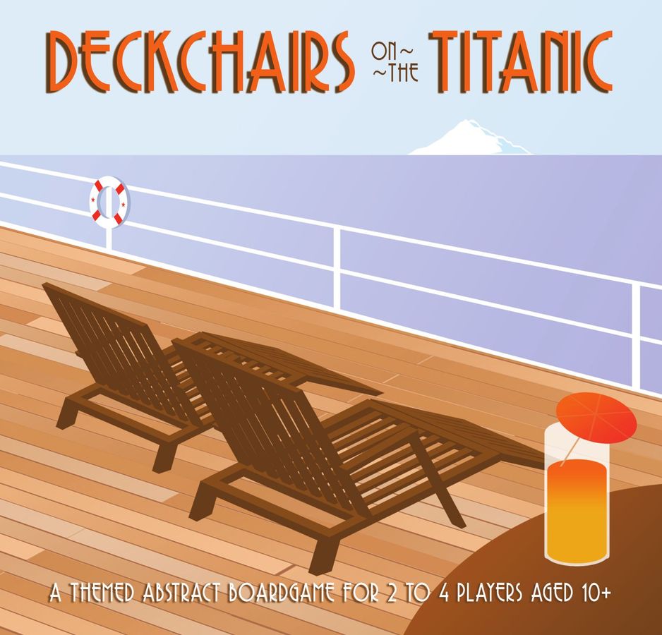 deckchairs on the titanic box art