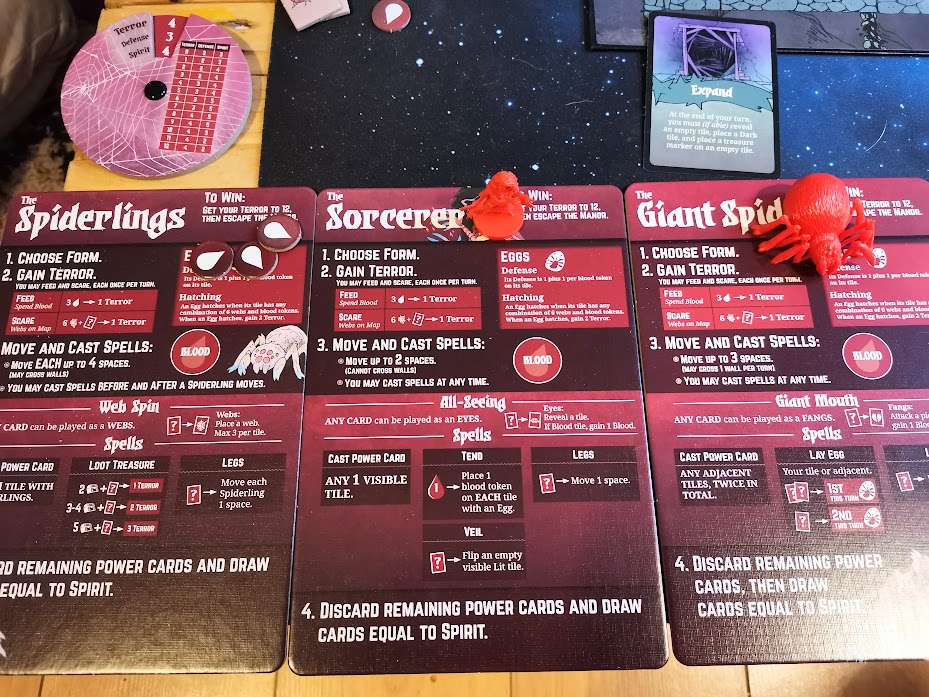spider player boards