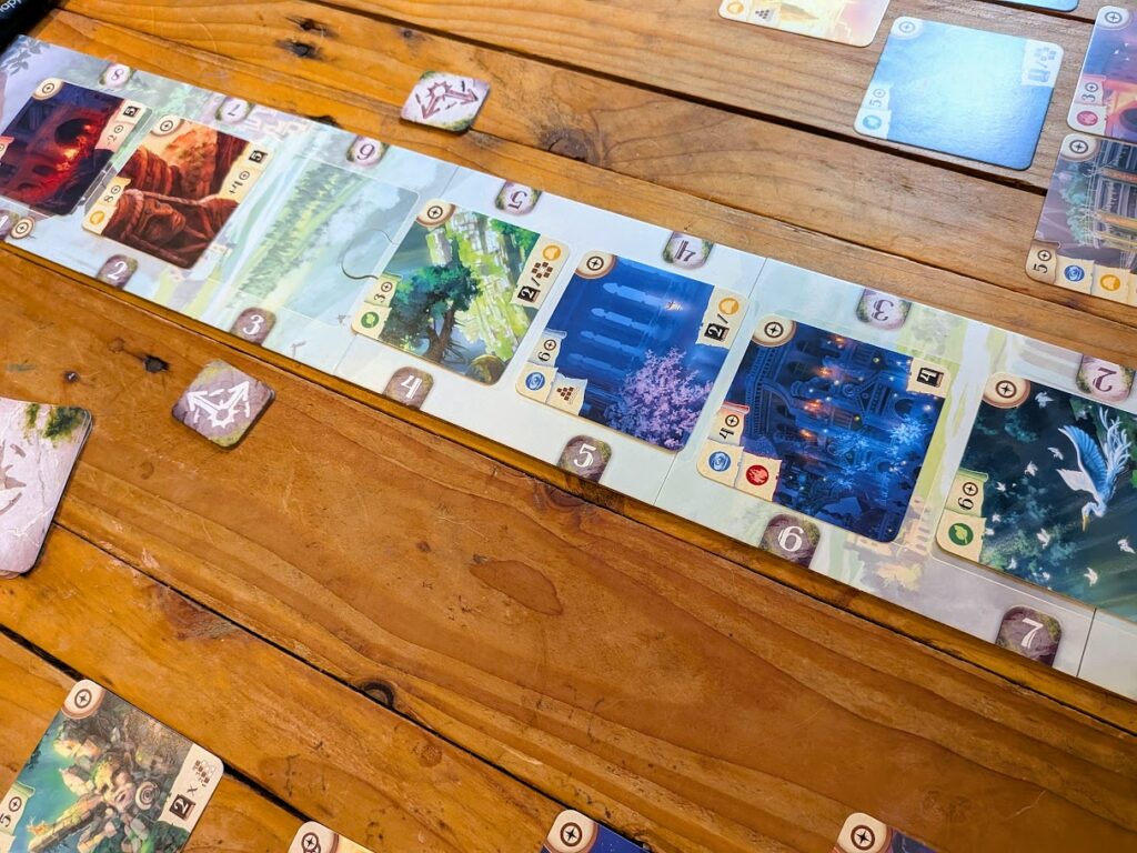 the river in the board game, boreal