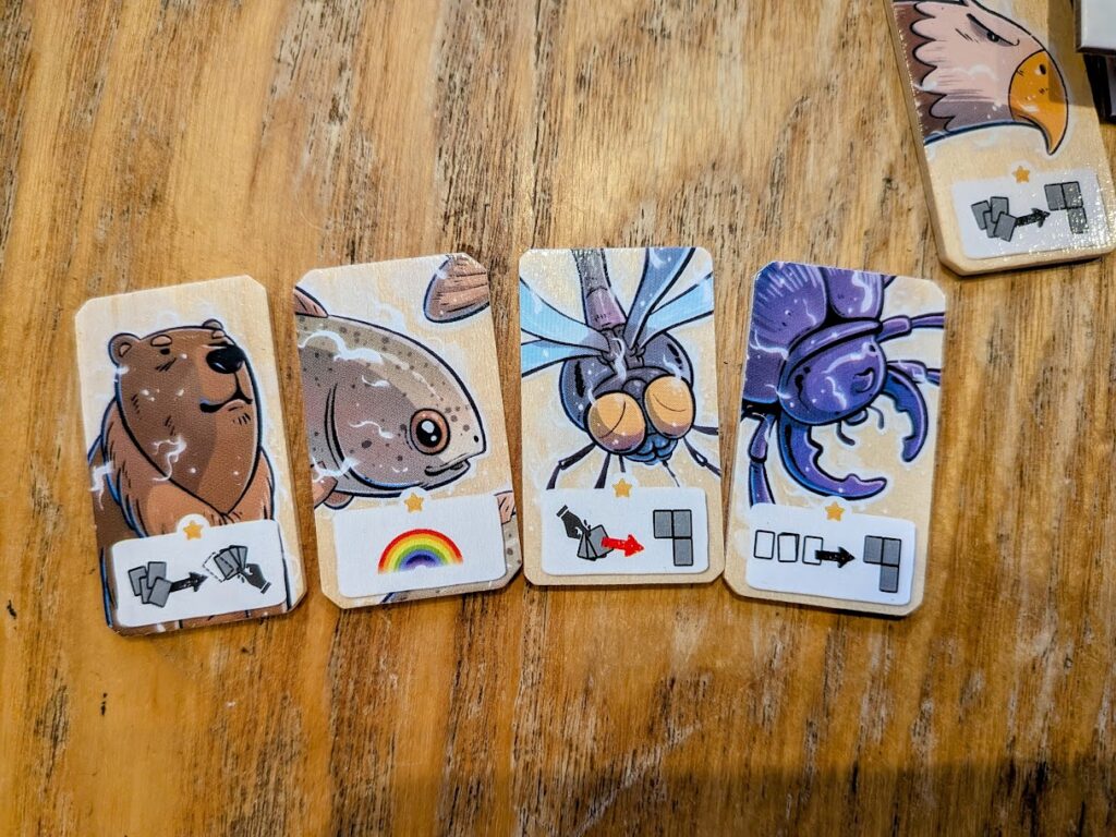 a close up of some of the spirits