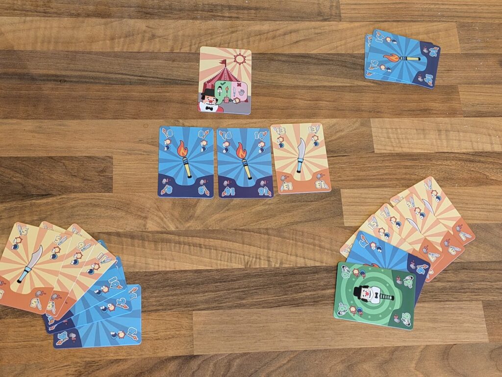end of a two player round of malabares