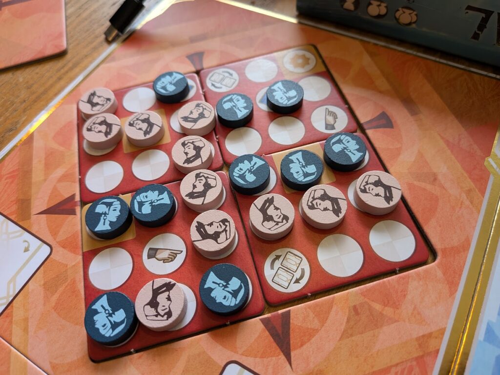 a close up of the cabaret mini-game
