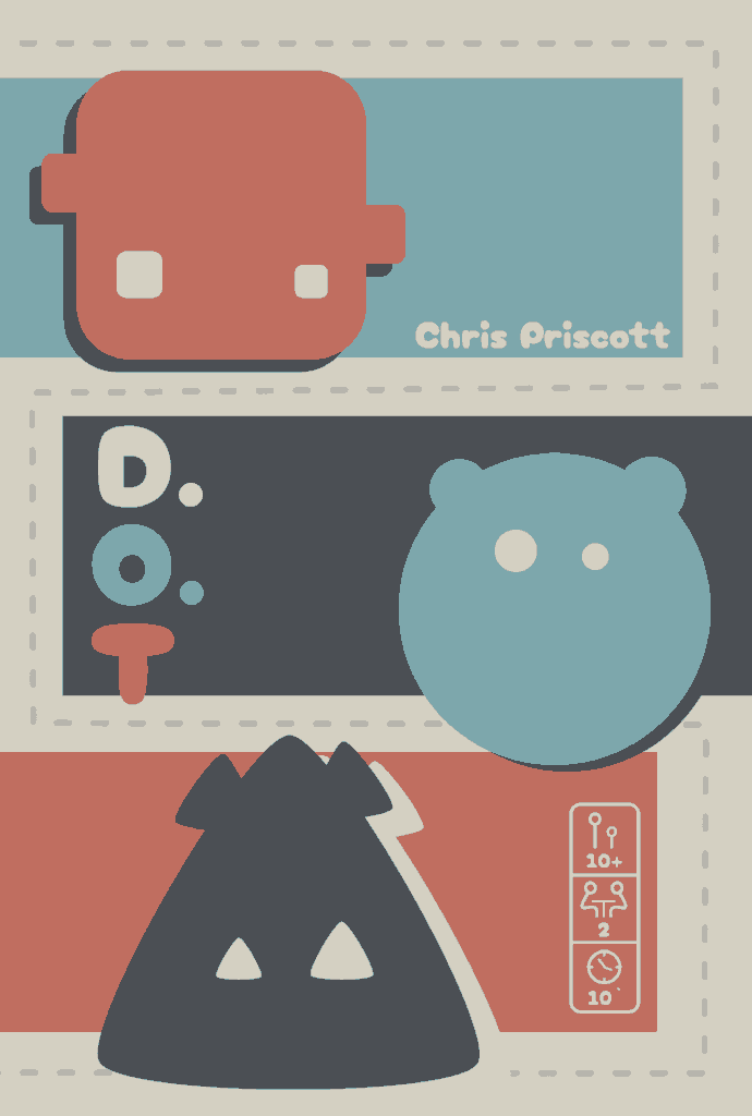 dot box art