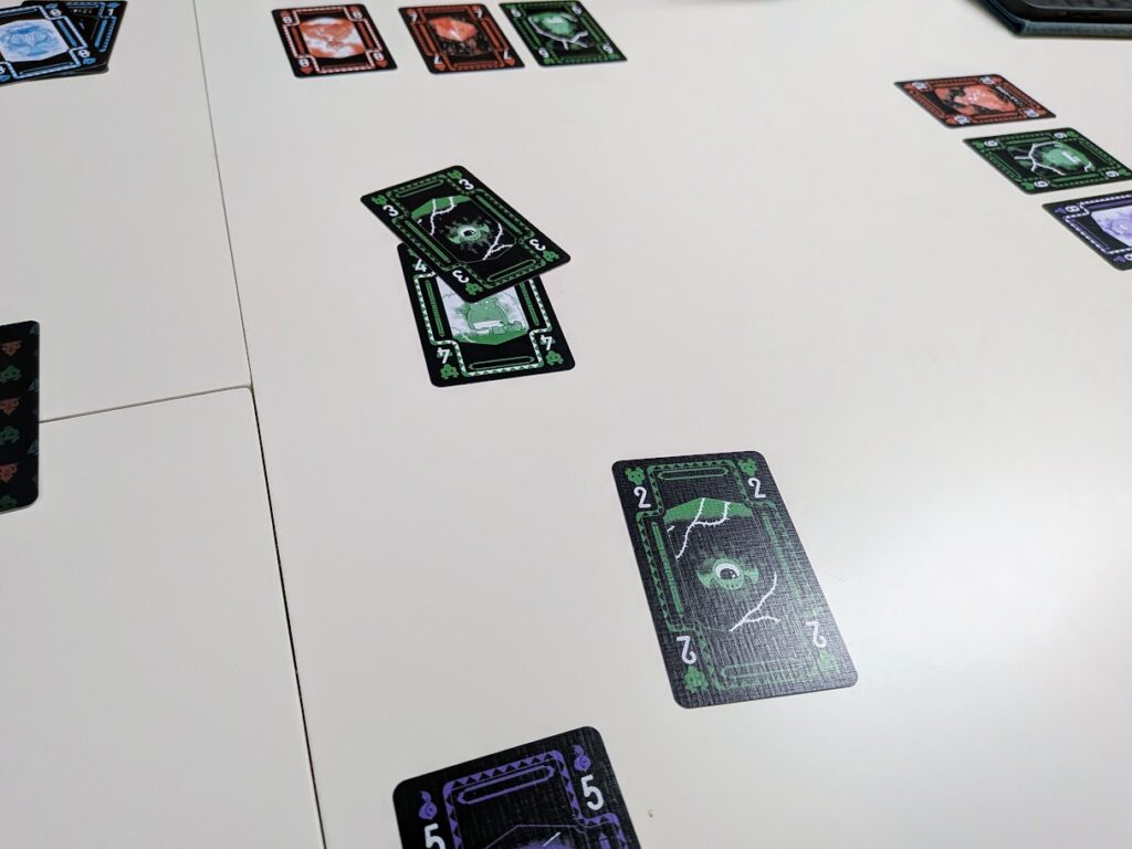 a game of idle hands in progress