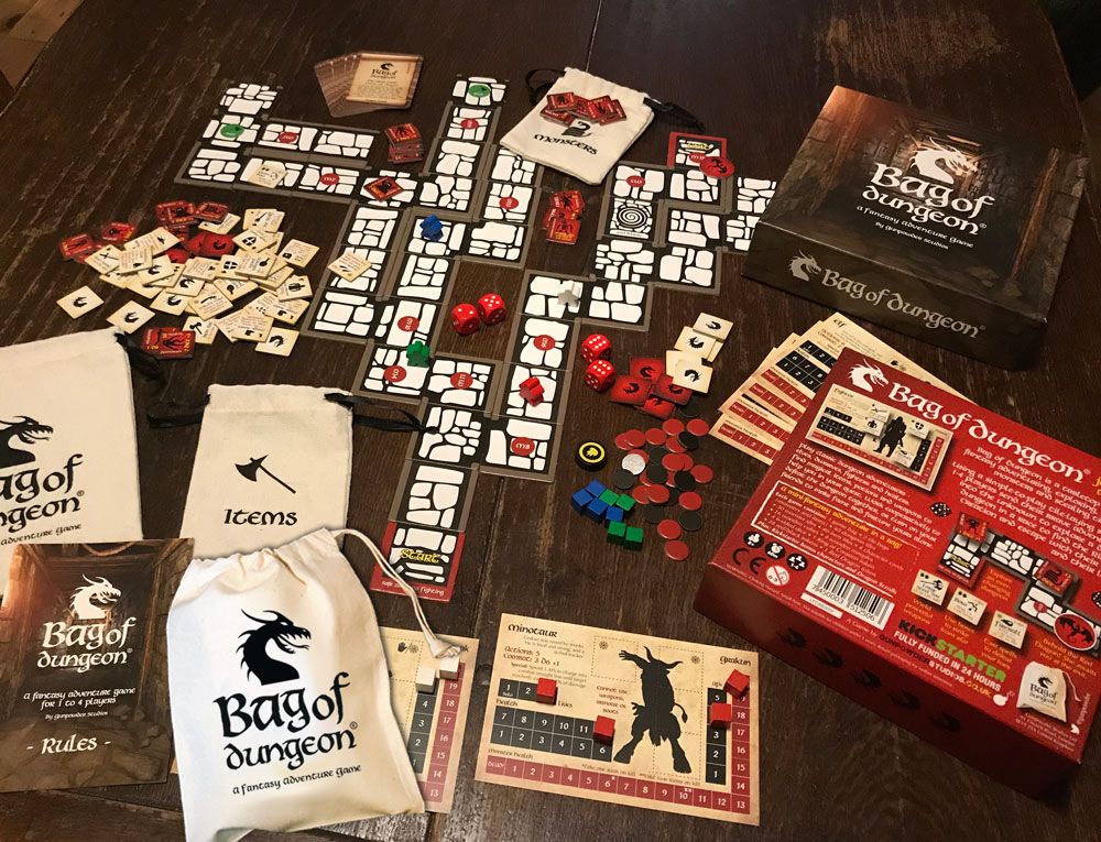 bag of dungeon box contents