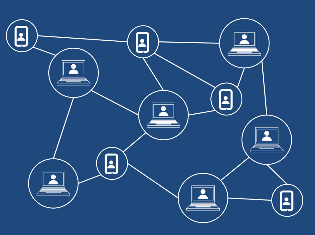 blockchain network diagram