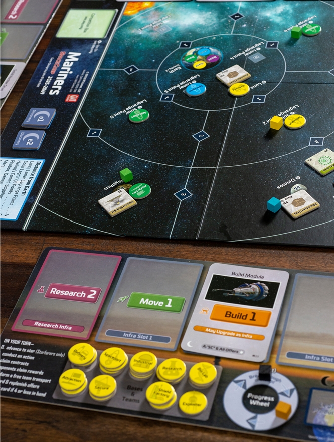SPACECORP 2025-2300 AD GMT Spiel VENTURES EXPANSION OVP 