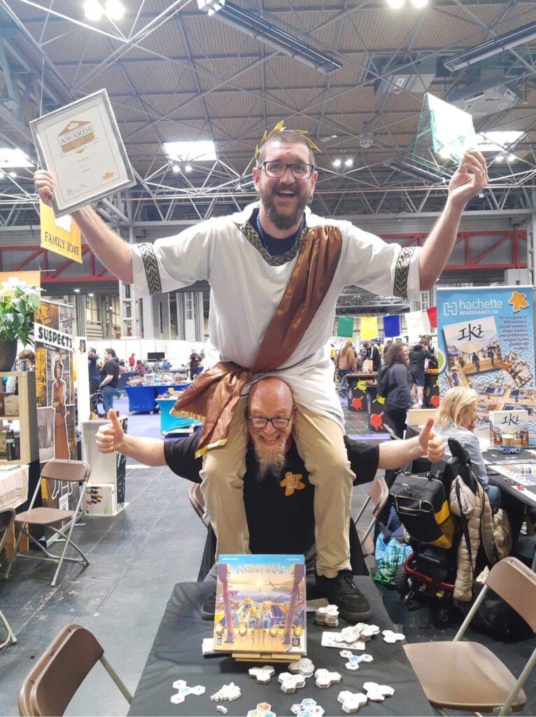 UKGE 2022 – Board Game Award Nominations - Coiledspring Games