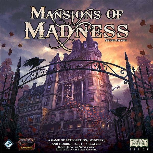 mansions of madness box art