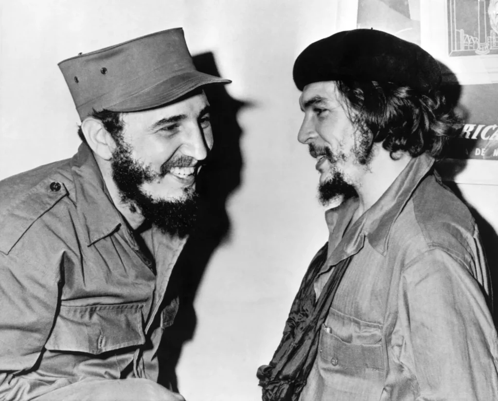 fidel castro and che guevara