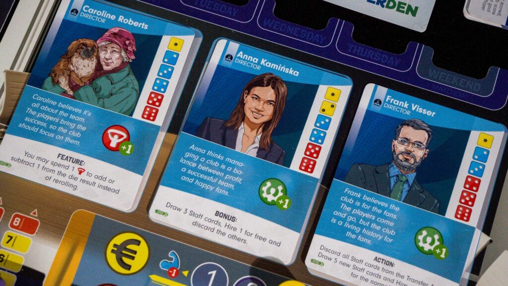 the director cards in Eleven