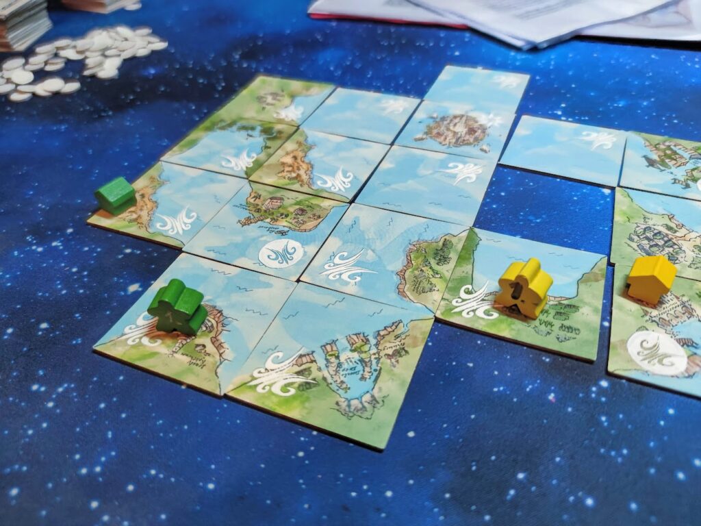 cartolan tiles on a table