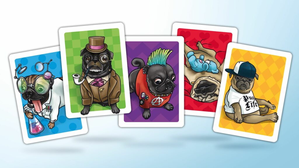 pugs in mugs card examples