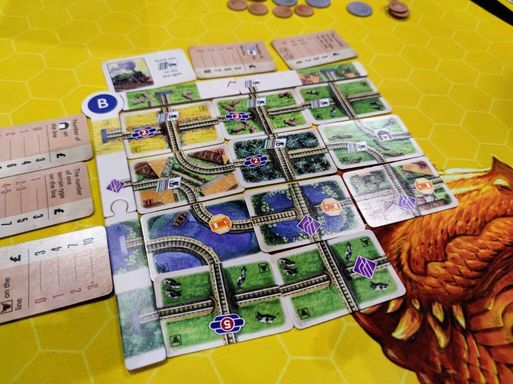 village rails in play at UKGE 2023