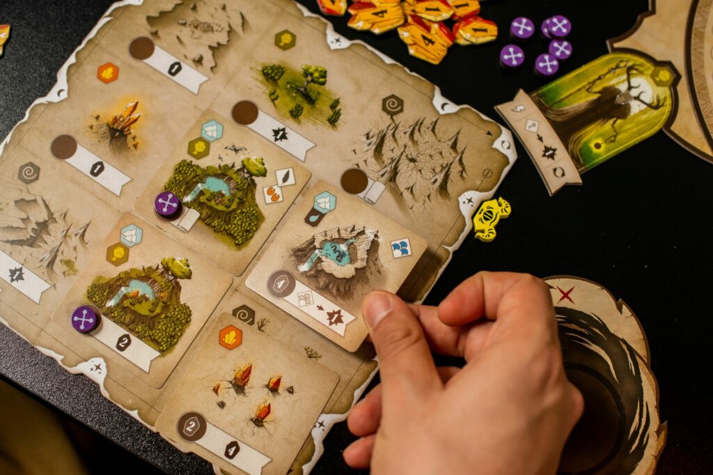 a player plays a biome card to their player board