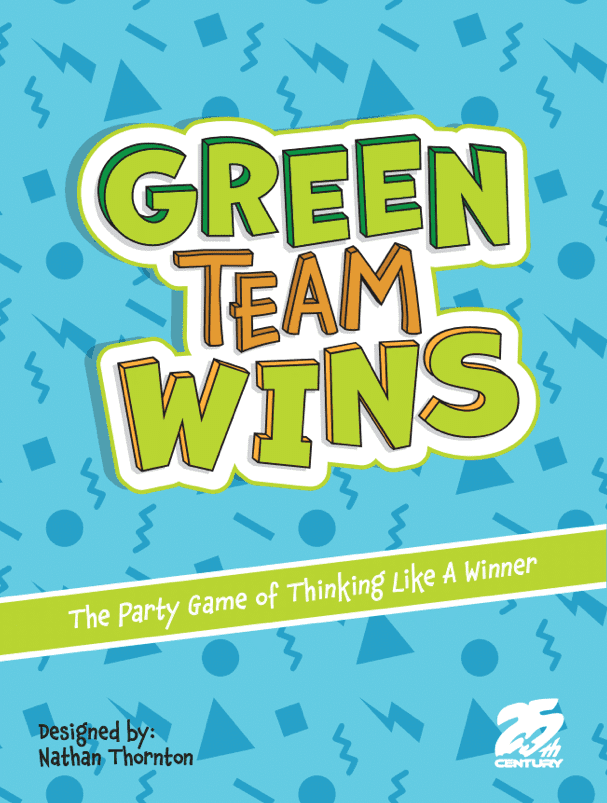 green team wins box art