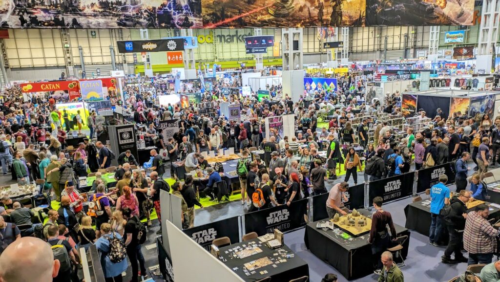 ukge hall 1 crowds