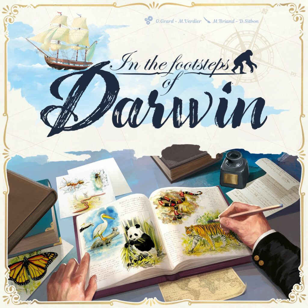 footsteps of darwin box art