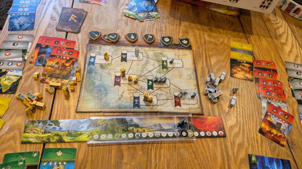 Jeu De Société SPI – Lord Of The Rings – War Of The Rings – Non Poinçonné