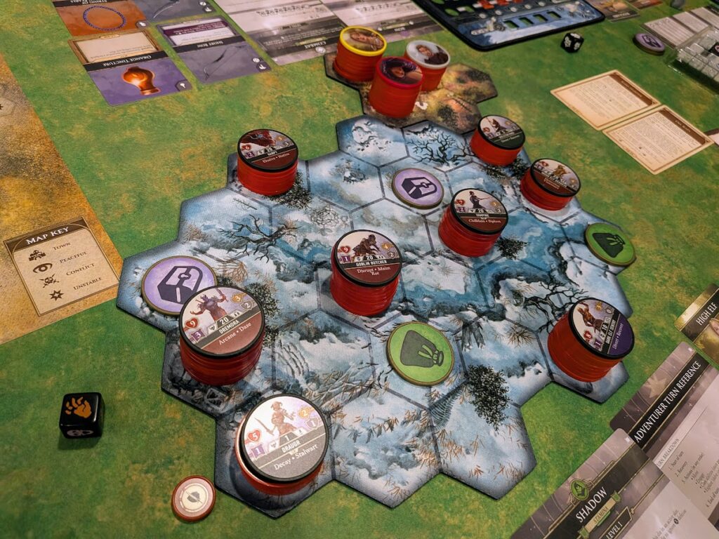 the start of a big skirmish about to happen