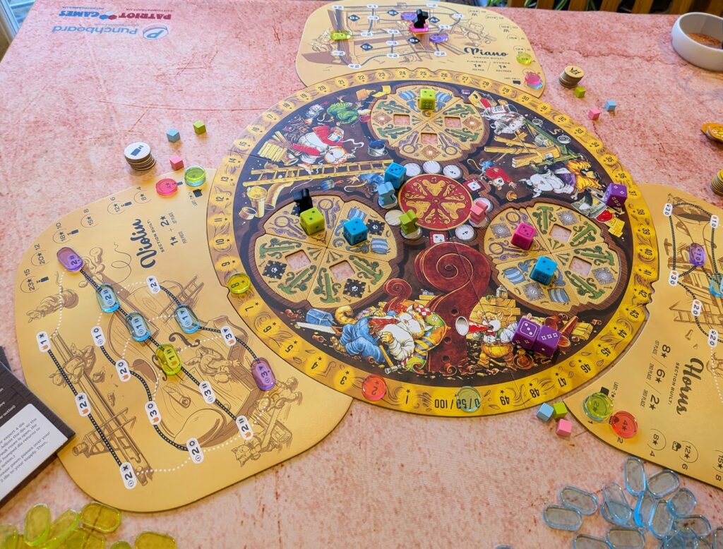 the main board for shuffle and swing