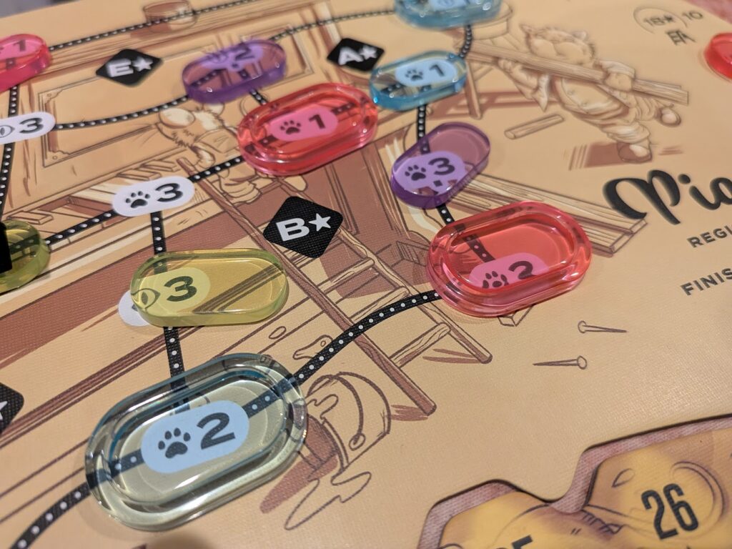 the transparent acrylic tiles from shuffle and swing