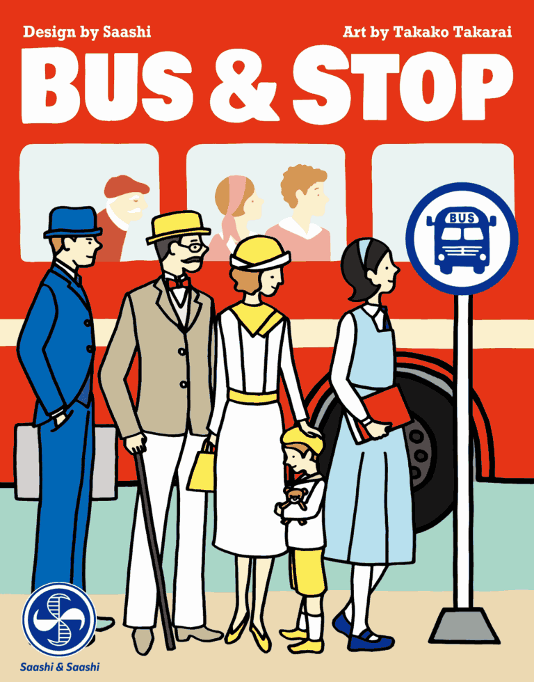 bus & stop box art