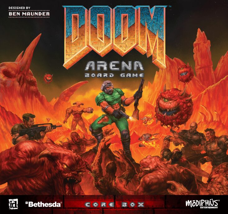Doom: Arena Board Game Preview – Rip and tear, until it’s done