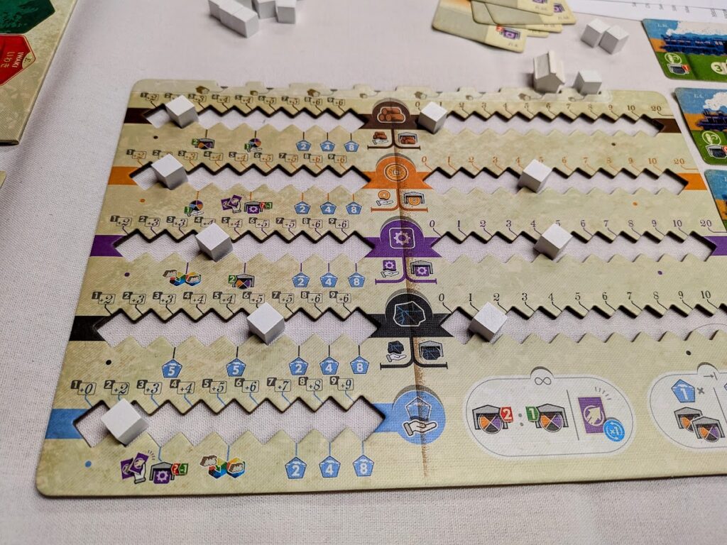 railway boom player board