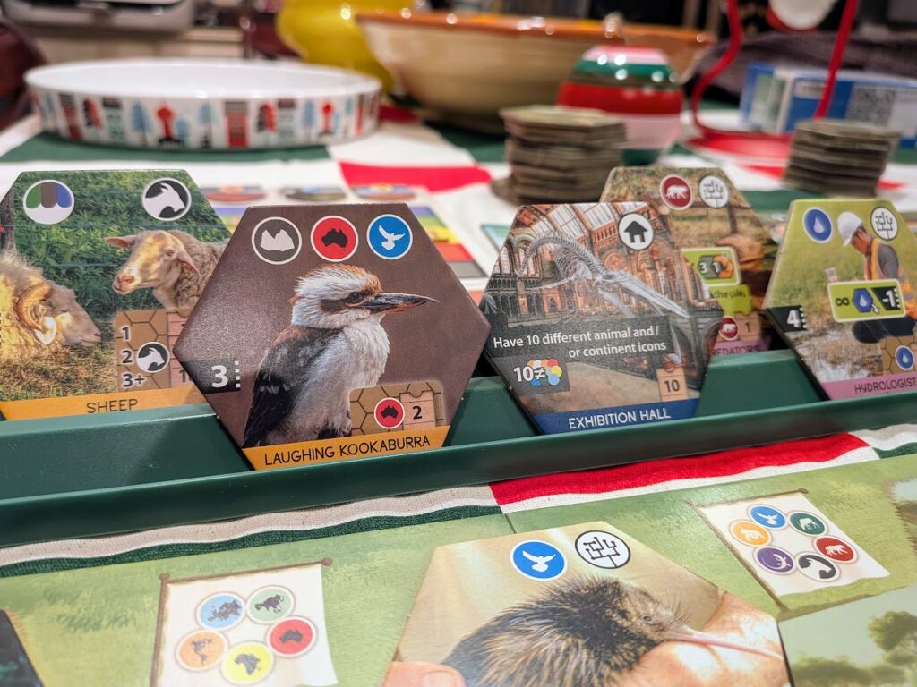 tiles on the tile holder