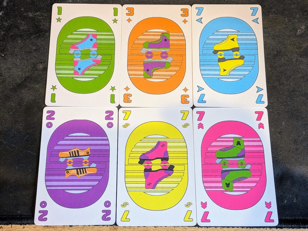 roller disco cards