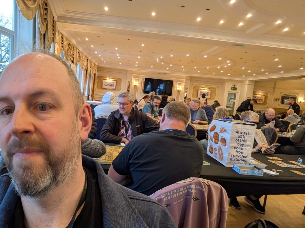 looking over my shoulder at the main ballroom