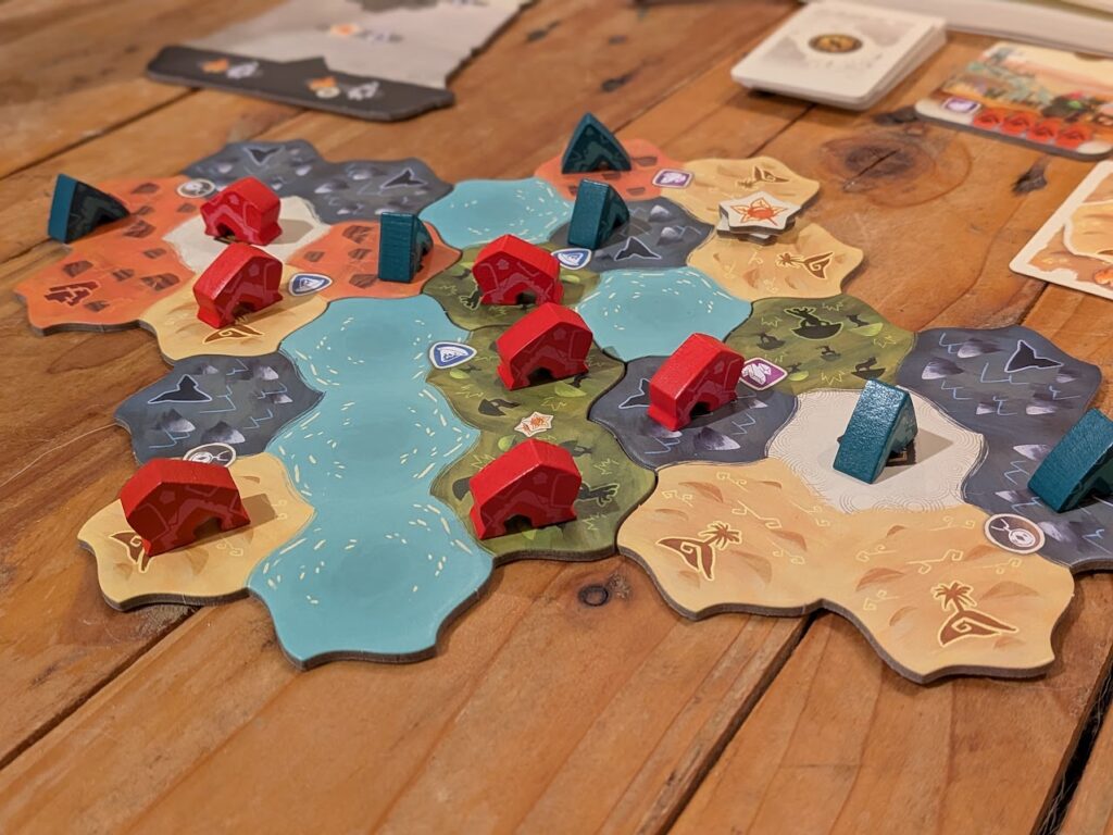 A two player game of dewan