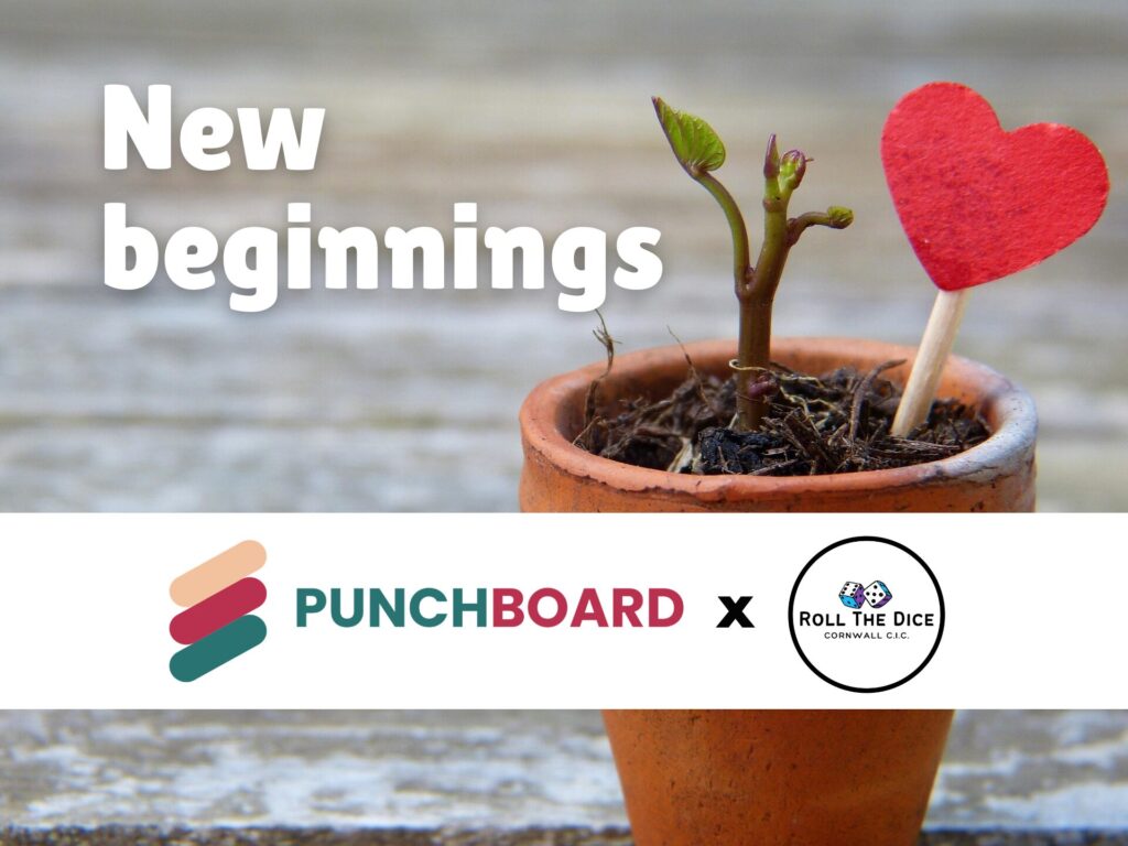 Roll The Dice x Punchboard – New beginnings