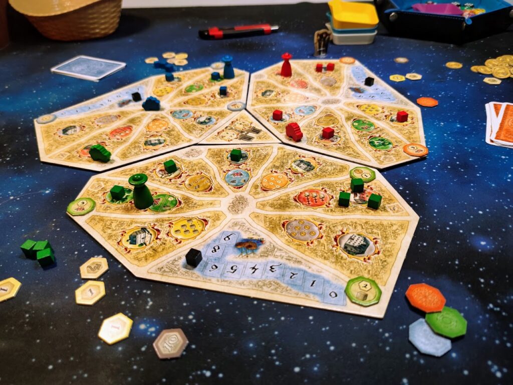 notre dame setup for three players