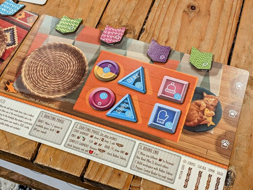 knitting circle player boards