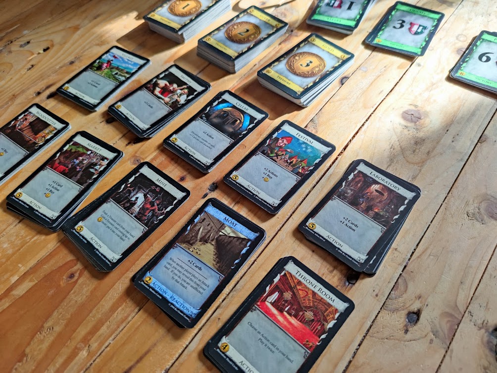 dominion setup and ready to play