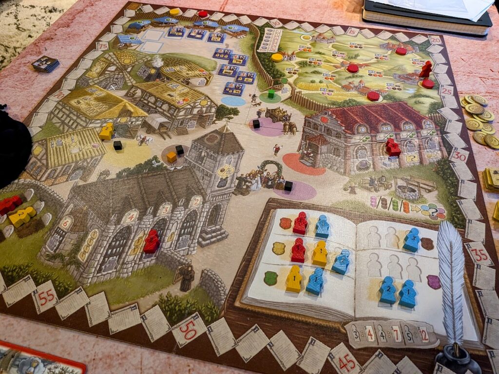 village board game board