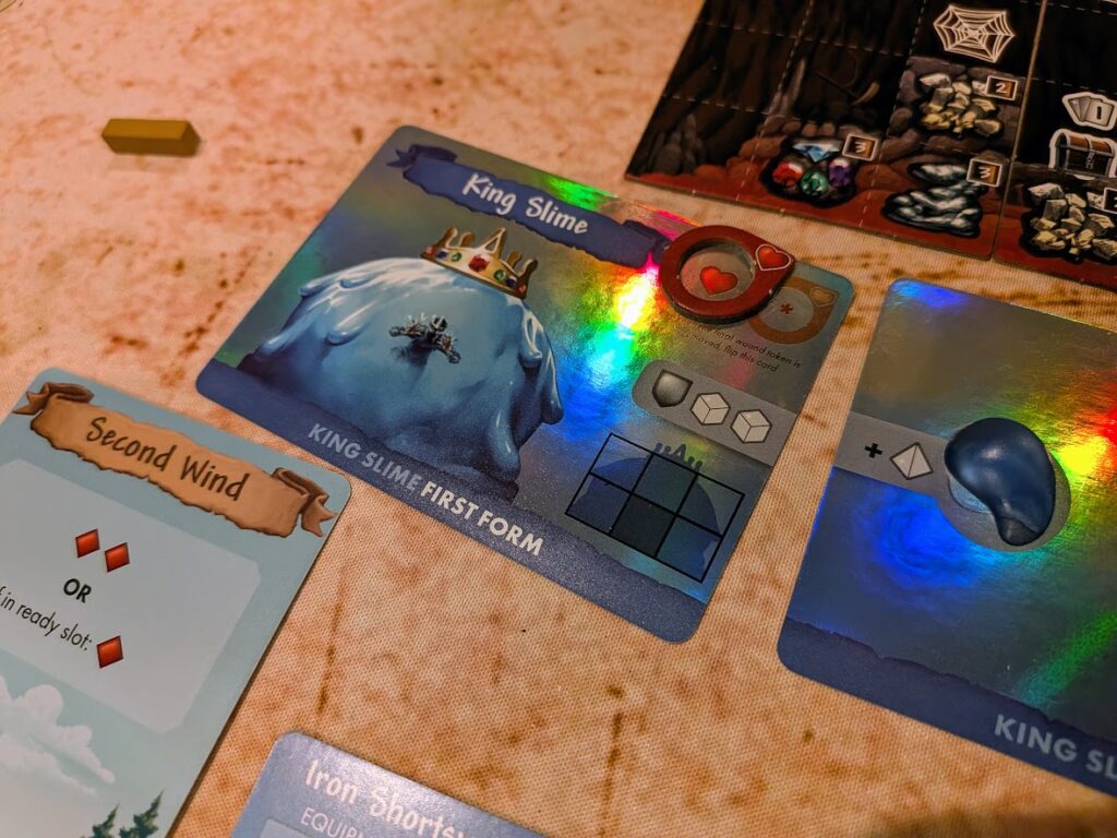 foiled boss cards in terraria the board game