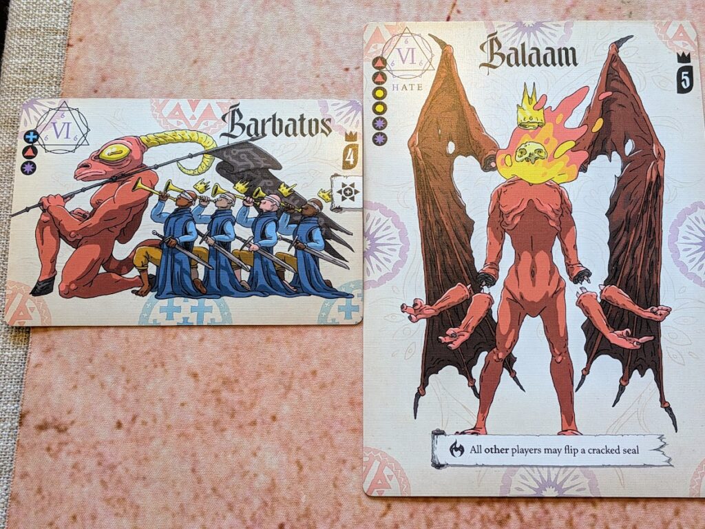 hefty and colossal demons