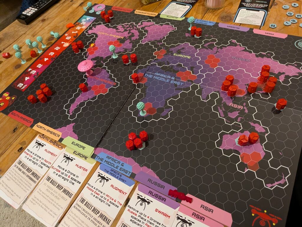 end of the game board state