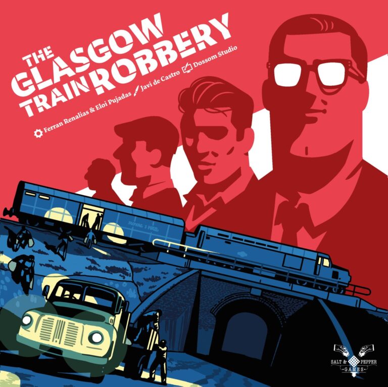 glasgow train robbery box art